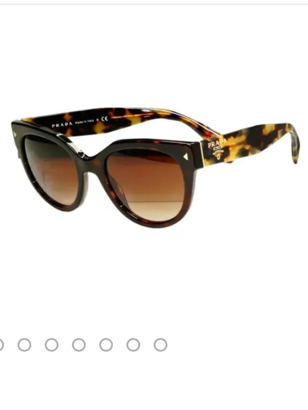 PRADA Sunglasses Tortoise Shell SPR 170 - 54-22-140 Made in Italy